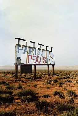 poster of movie París, Texas