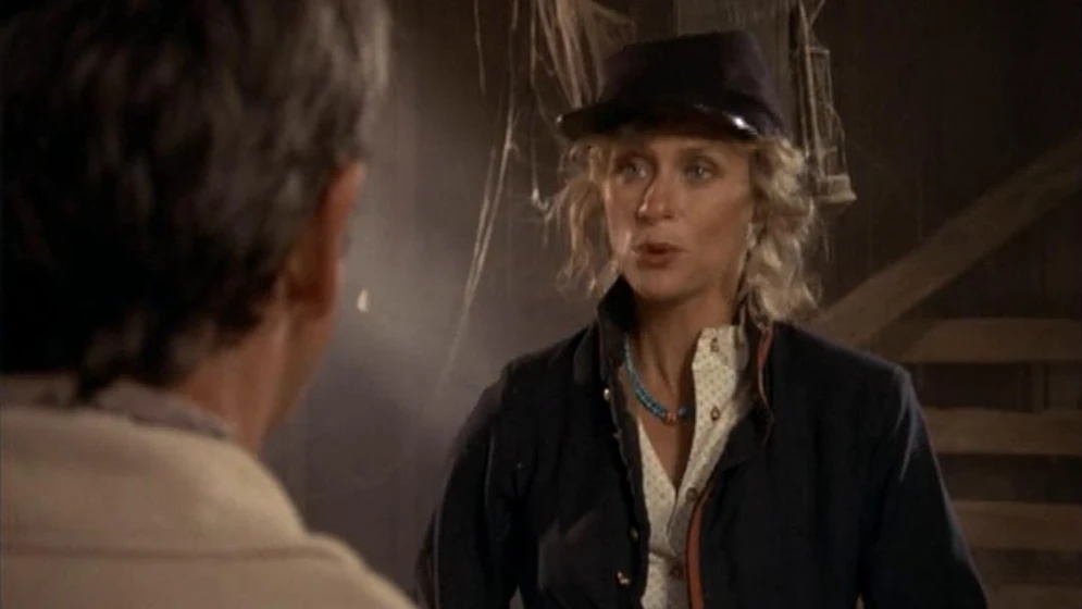 Lauren Hutton en los-cazadores-del-tiempo
