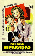 poster of movie Mesas Separadas