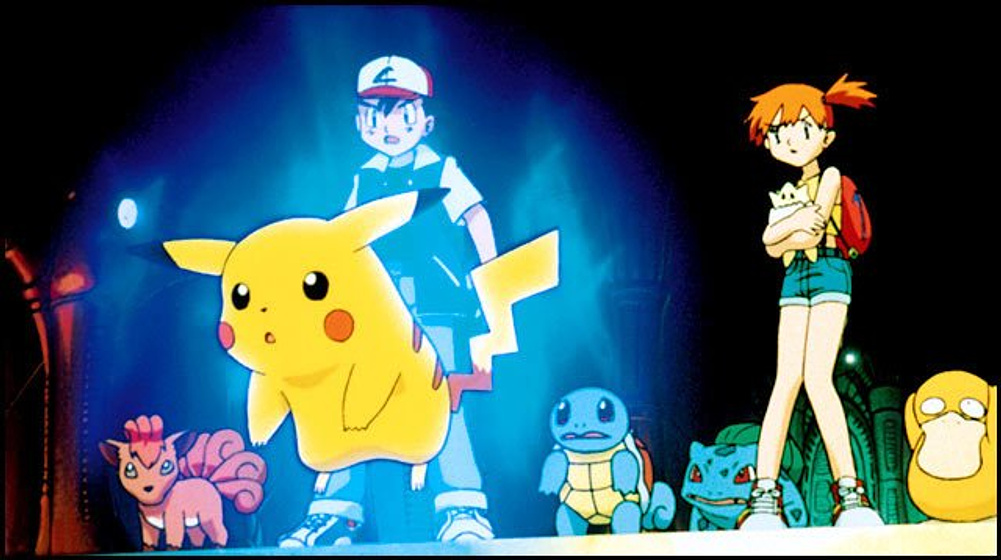 Imagen de Pokémon: The First Movie (Ash Ketchum, Misty, Pikachu, Squirtle y Bulbasaur)