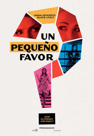 Imagen de Un Pequeño Favor (Cartel teaser español.)