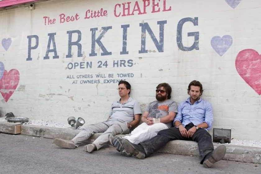 Bradley Cooper, Ed Helms y Zach Galifianakis en Resacón en Las Vegas