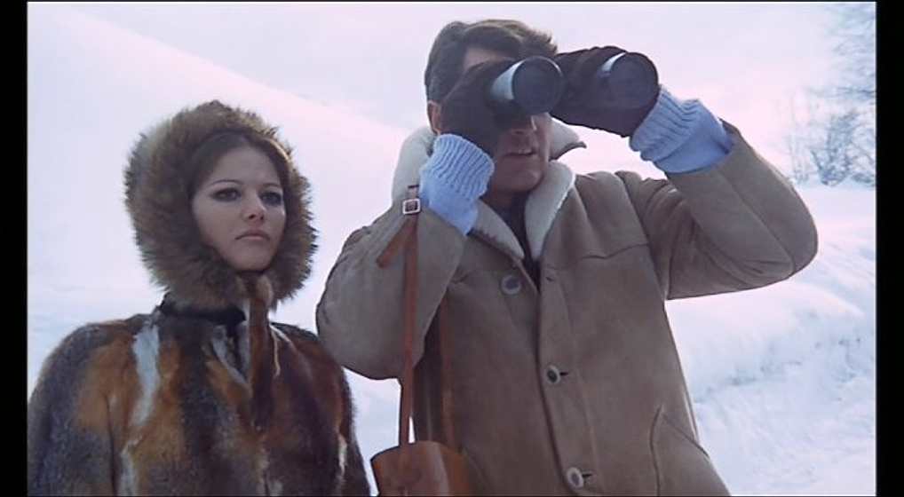 Rock Hudson y Claudia Cardinale en Guapa, Ardiente y Peligrosa