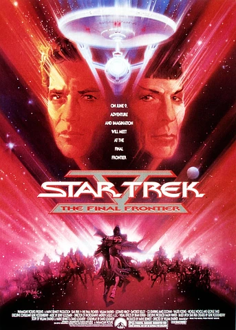 Poster de Star Trek V. La Última Frontera
