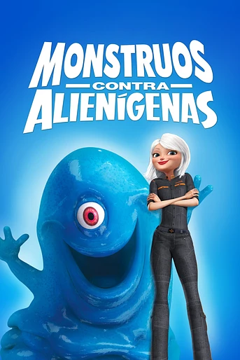 Poster de Monstruos Contra Alienígenas