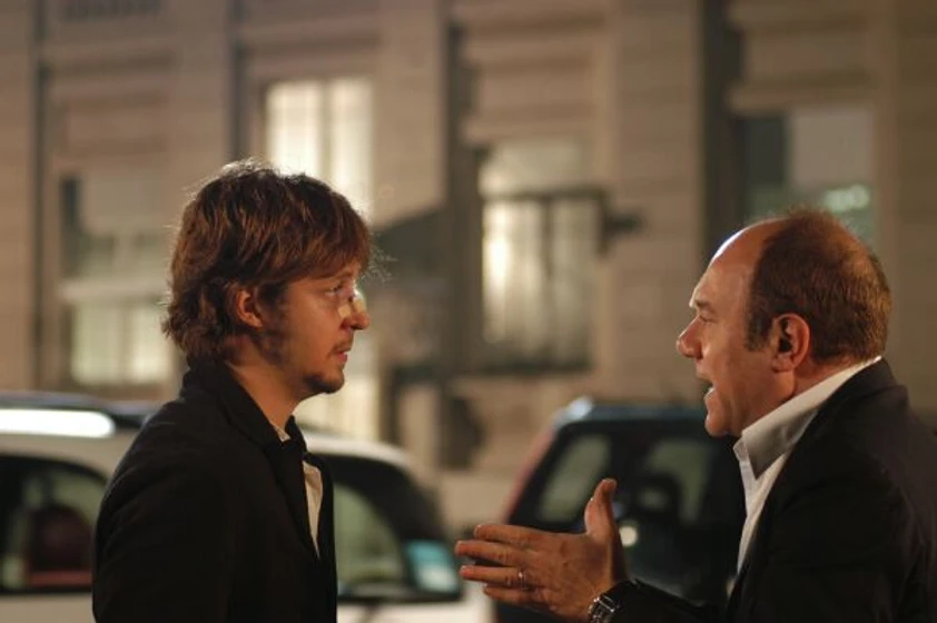 Silvio Muccino y Carlo Verdone en enemigos-intimos