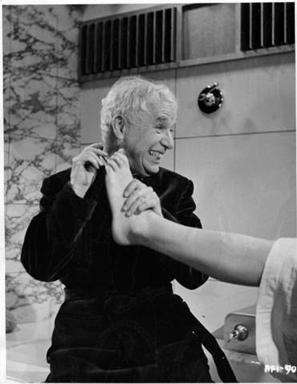 Charles Chaplin en Un rey en Nueva York