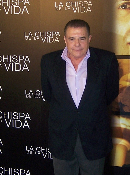 Juan Luis Galiardo en La Chispa de la vida (Photocall La chispa de la vida)