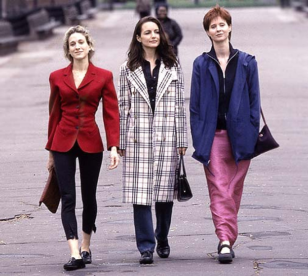 Sarah Jessica Parker, Cynthia Nixon y Kristin Davis en Sexo en Nueva York