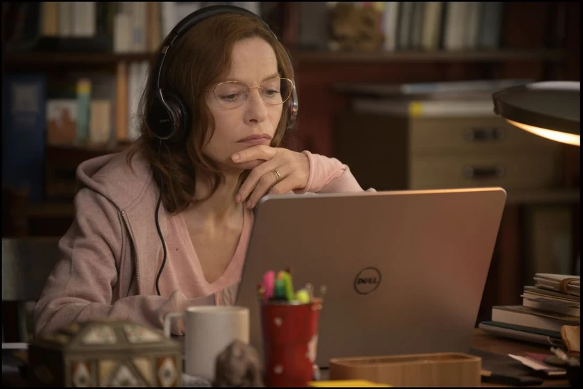 Isabelle Huppert en mama-maria