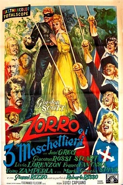El Zorro y los Tres Mosqueteros