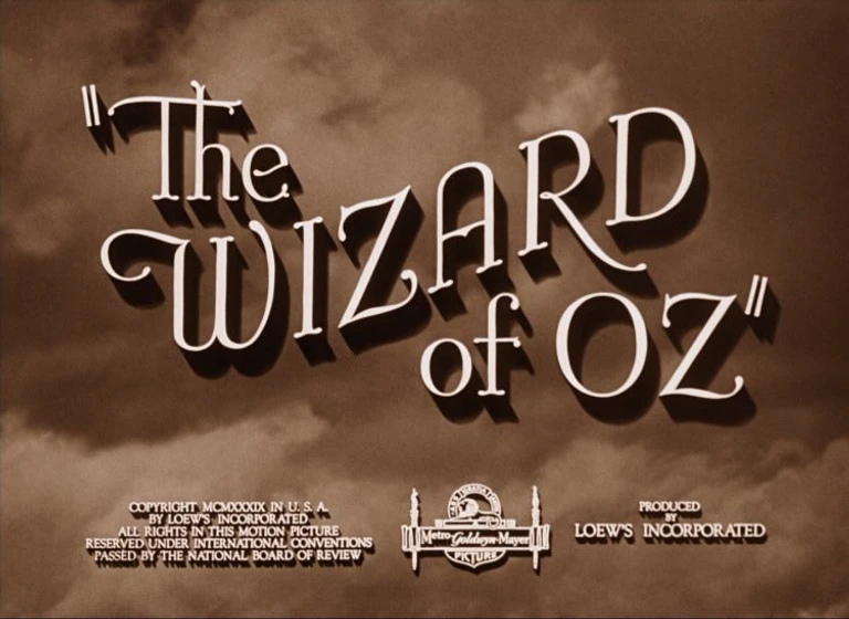 Imagen de El Mago de Oz (Títulos de crédito)