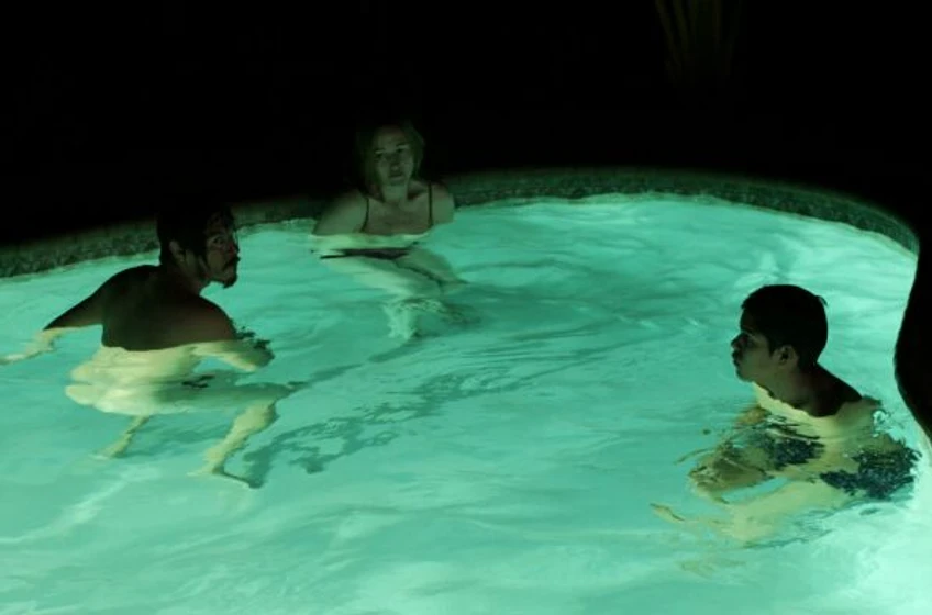 Jesus Moises Rodriguez, Ruben Sosa y Nina Zavarin en los-bastardos