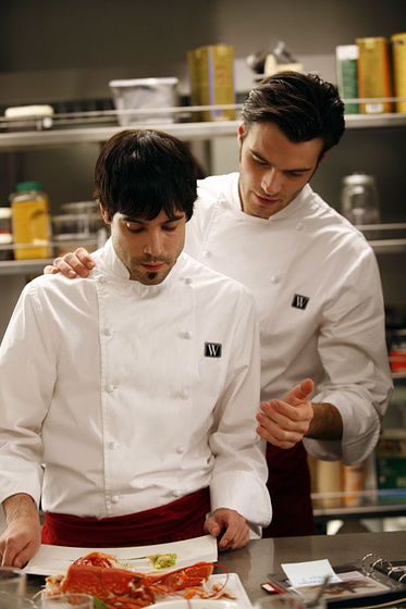 Unax Ugalde y Guilio Berruti en Bon Appétit