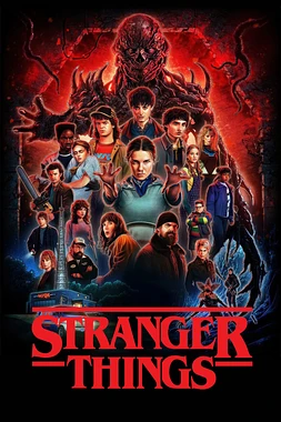 poster for the season 1 of Stranger Things
