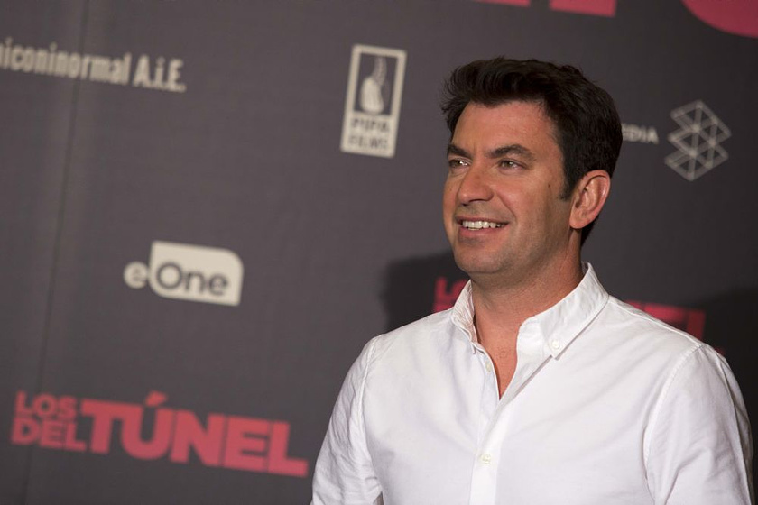 Arturo Valls en Los del Túnel (Photocall en Madrid. Enero 2017)