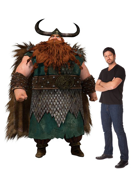 Gerard Butler en Cómo entrenar a tu dragón