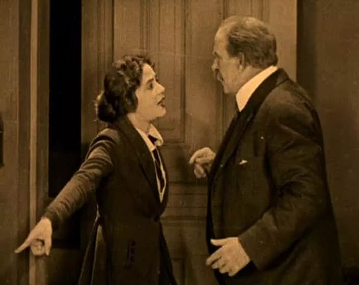 Theodore Roberts y Lois Wilson en Miss Lulu Bett
