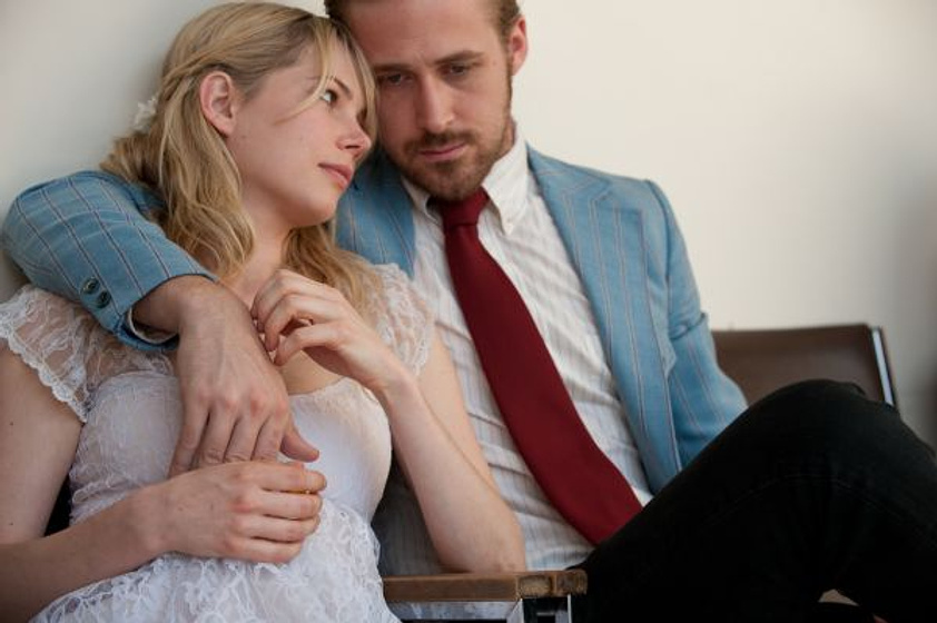 Ryan Gosling y Michelle Williams en Blue Valentine