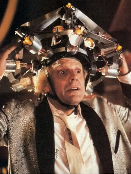 Christopher Lloyd [I] en Regreso al Futuro