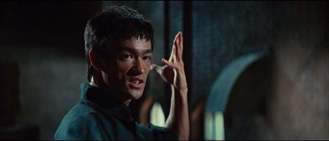 Bruce Lee en El Furor del dragón