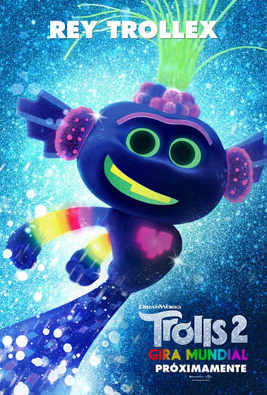 Imagen de Trolls 2: Gira Mundial (Cartel personajes español)
