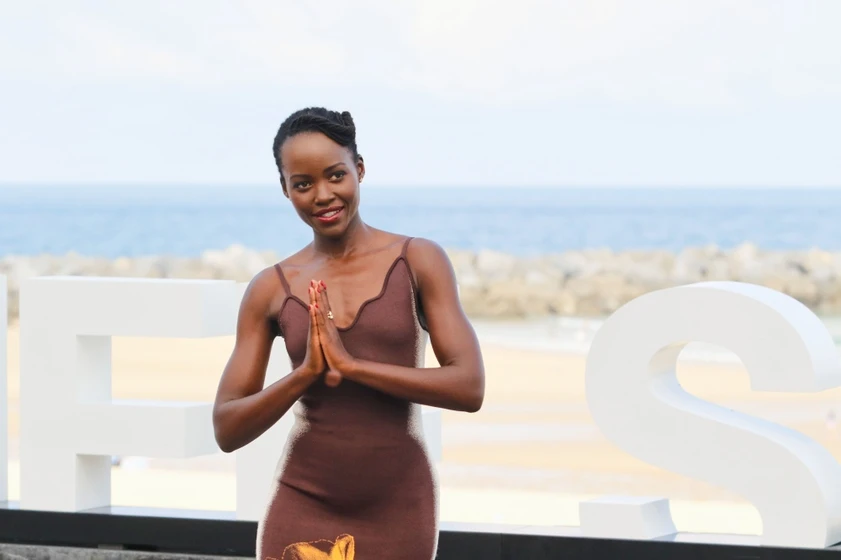 Lupita Nyong'o en robot-salvaje (Festival de San Sebastián. Septiembre 2024)
