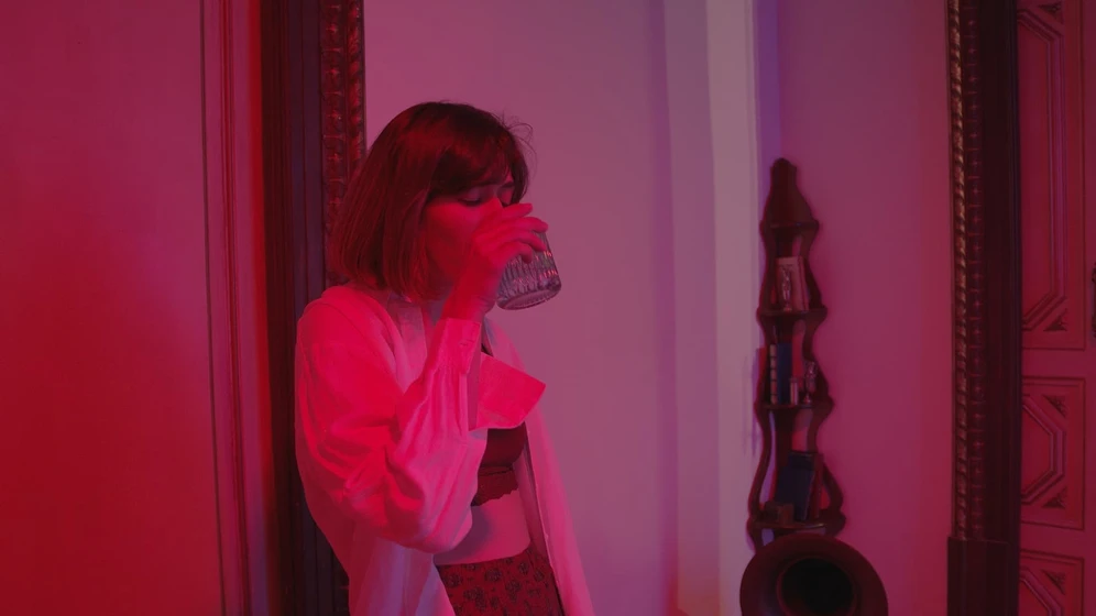 Alba Mendoza en triptico