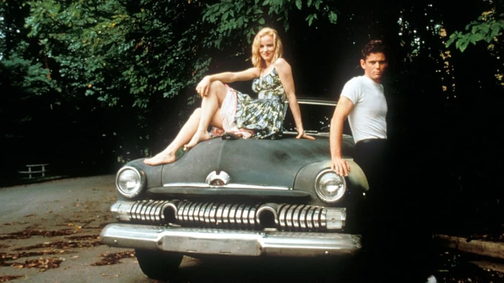 Juliette Lewis y C. Thomas Howell en that-night