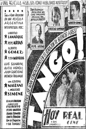 Poster de ¡Tango!