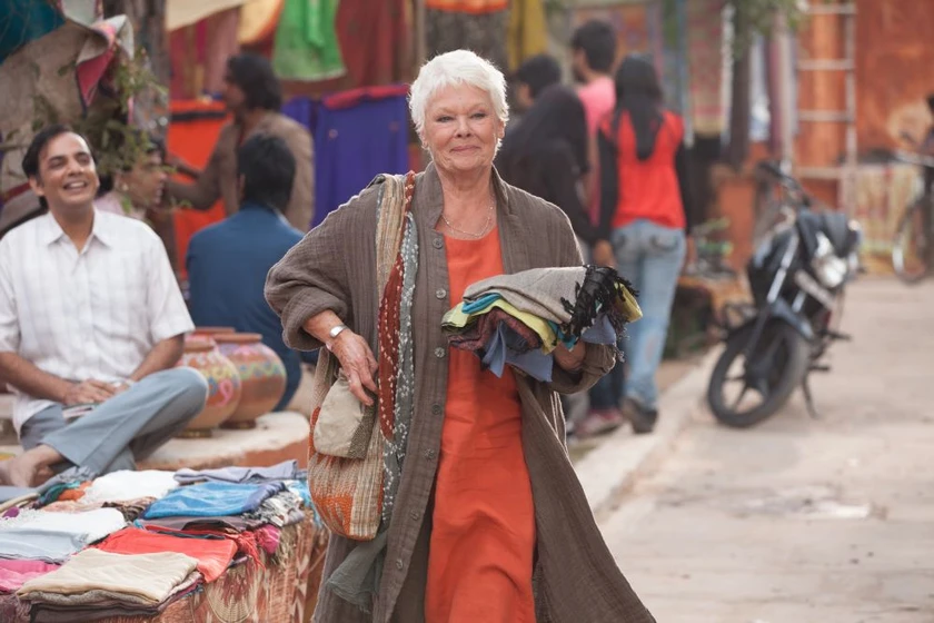 Judi Dench en el-nuevo-exotico-hotel-marigold