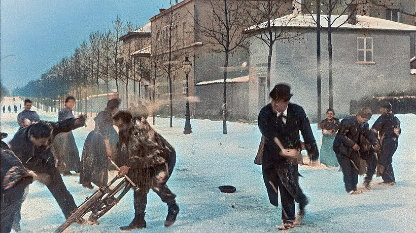Imagen de Bataille de boules de neige