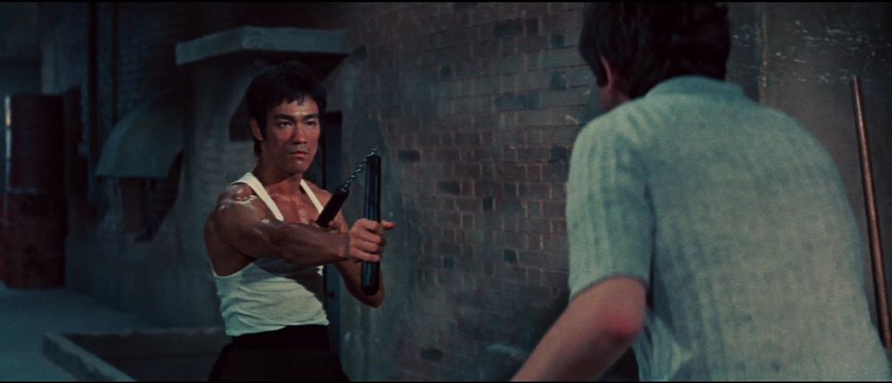 Bruce Lee en El Furor del dragón