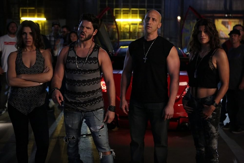 Daniel Booko, Andrea Navedo y Dale Pavinski en Superfast!