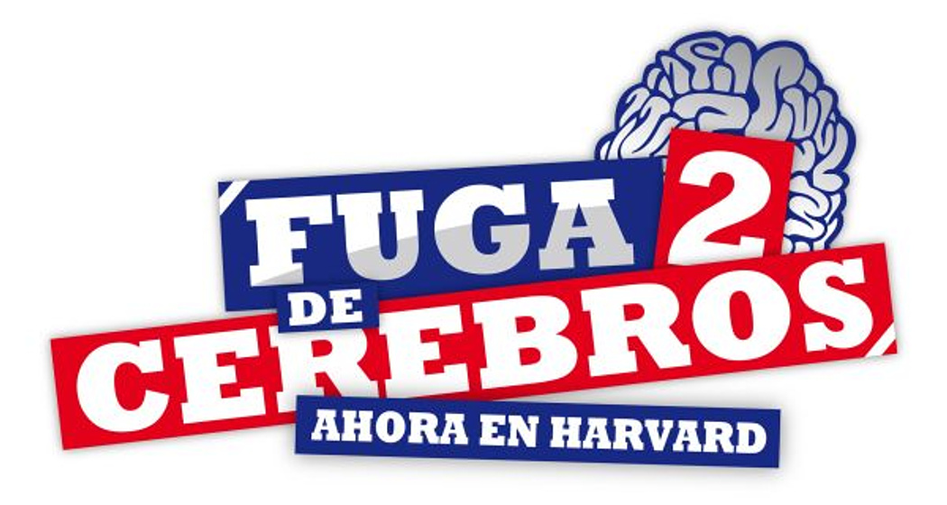 Adrián Lastra y Paula Prendes en Fuga de Cerebros 2 (Logo)