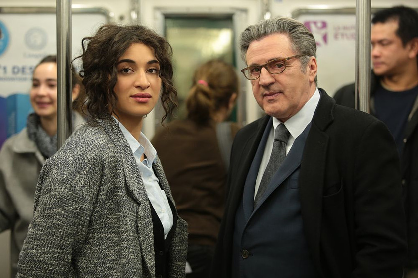 Daniel Auteuil y Camélia Jordana en Una Razón brillante