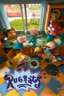 poster for the season 1 of Los Rugrats