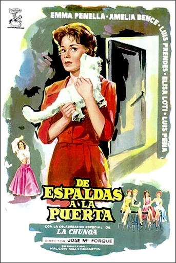 Poster de De Espaldas a la Puerta