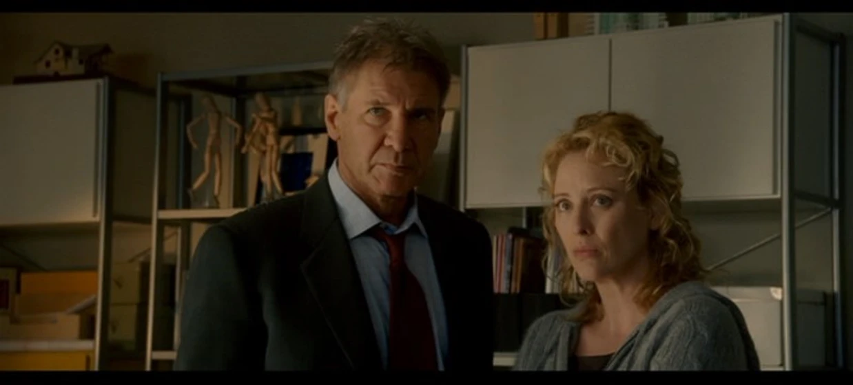 Harrison Ford y Virginia Madsen en firewall