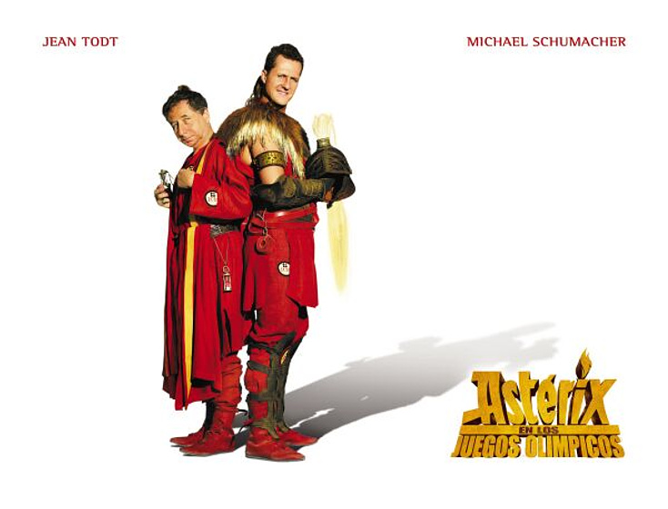 Imagen de Astérix en los Juegos Olímpicos (Cártel de promoción)