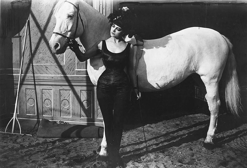 Asta Nielsen en El Sueño Negro