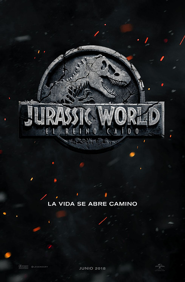 Imagen de Jurassic World: El reino caído (Cartel teaser español)