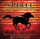 Carátula de la banda de sonido de Spirit, el corcel indomable