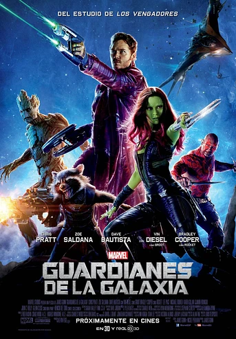 Poster de Guardianes de la Galaxia