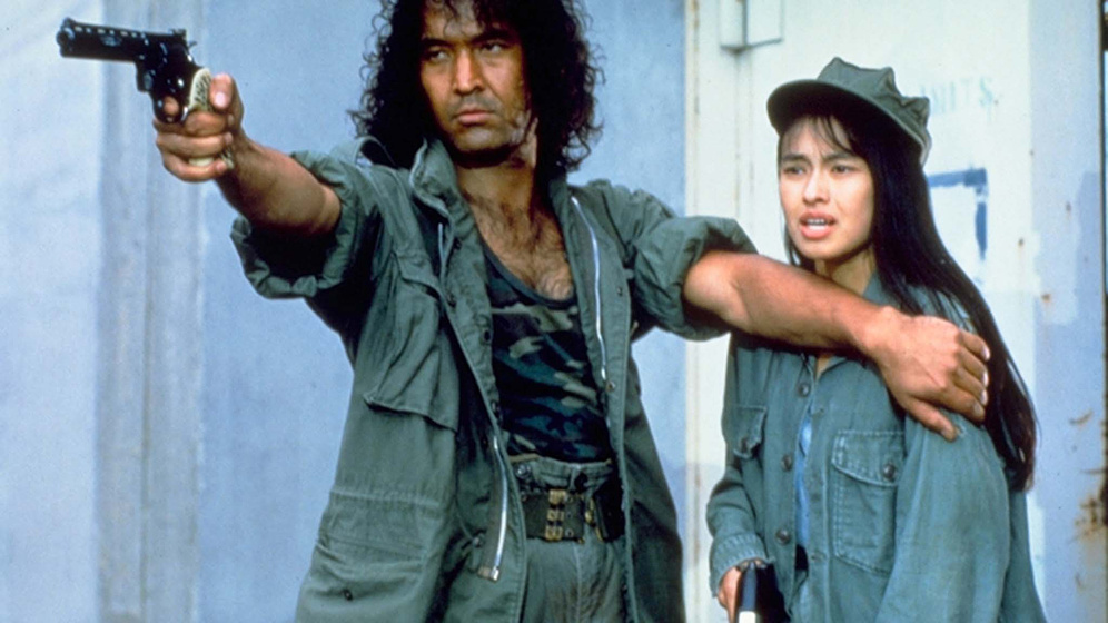 Minako Tanaka y Seiji Matano en crime-hunter-bullets-of-rage