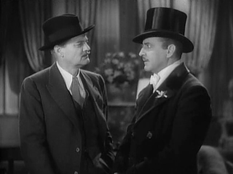 Lionel Barrymore y John Barrymore en Arsène Lupin (1932)