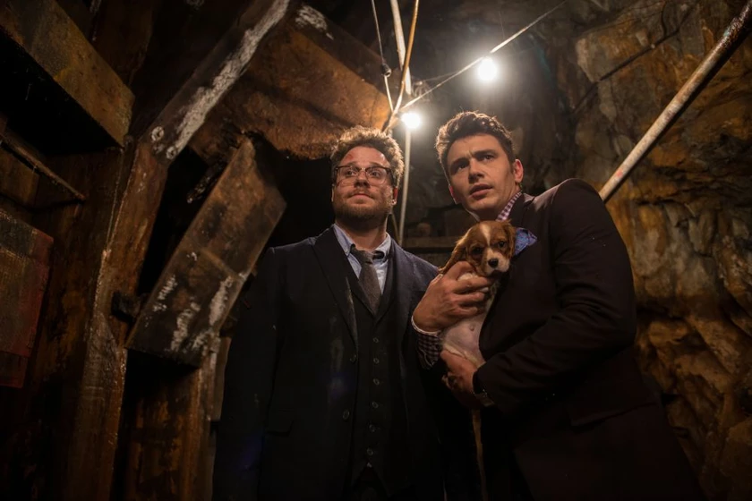 James Franco y Seth Rogen en the-interview