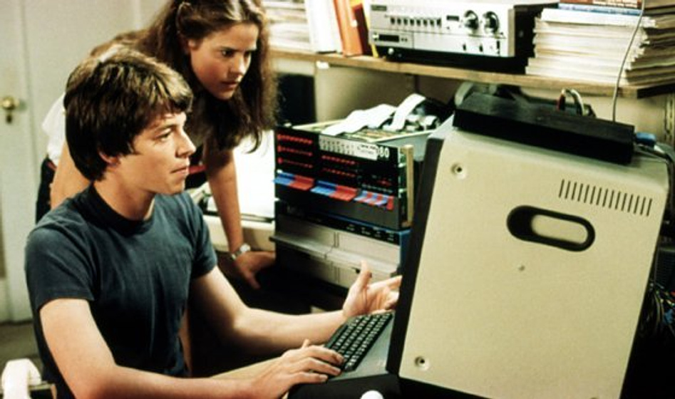 Matthew Broderick y Ally Sheedy en Juegos de Guerra