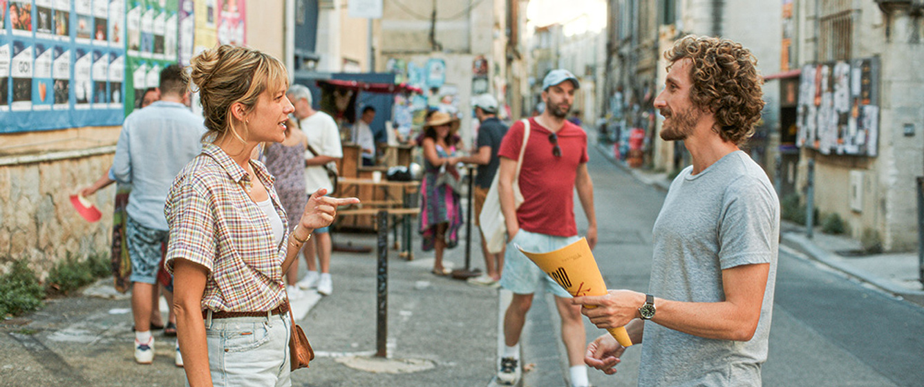 Baptiste Lecaplain y Elisa Erka en Rodrigue in Love