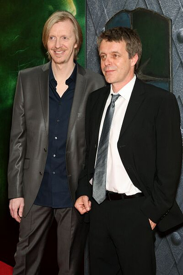 Andrew Adamson y Harry Gregson-Williams en Las Crónicas de Narnia: El Príncipe Caspian (Premiere en New York. Mayo 2008)
